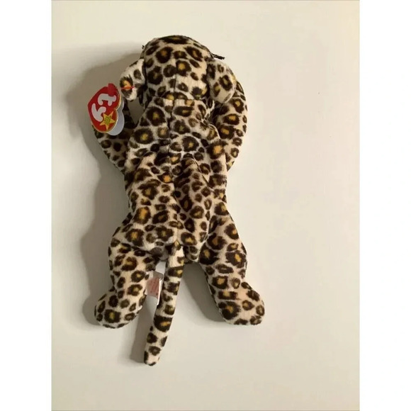 Ty Beanie Babies Freckles the Spotted Leopard Plush Toy -RARE - Picture 3 of 15